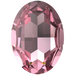 Swarovski Fancy Stones Big Oval (4127) Light Rose - Bluestreak Crystals