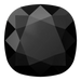 Swarovski Fancy Stones Cushion Square (4470) Jet UNFOILED - Bluestreak Crystals