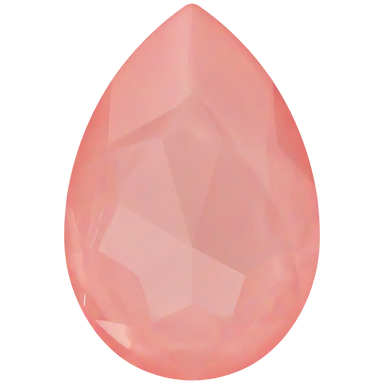 Swarovski Fancy Stones Large Pear (4327) Crystal Flamingo Ignite UNFOILED - Bluestreak Crystals