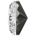Swarovski Fancy Stones Mystic Oval (4160) Crystal - Bluestreak Crystals