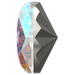 Swarovski Fancy Stones Mystic Oval (4160) Crystal AB - Bluestreak Crystals