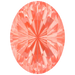 Swarovski Fancy Stones Mystic Oval (4160) Crystal Orange Ignite UNFOILED - Bluestreak Crystals