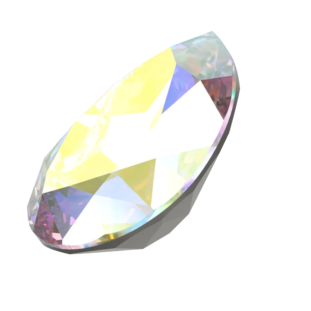Swarovski Fancy Stones Pear (4320) Crystal AB - Bluestreak Crystals