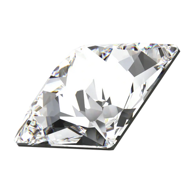 Swarovski Fancy Stones Princess Square (4447) Crystal - Bluestreak Crystals