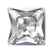 Swarovski Fancy Stones Princess Square (4447) Crystal - Bluestreak Crystals