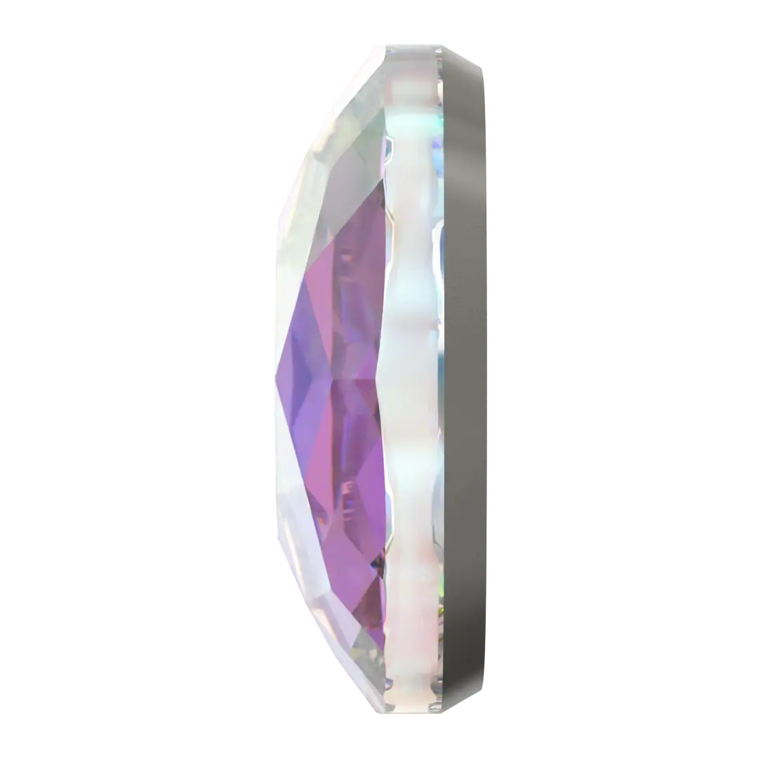 Swarovski Flat Back Crystals Non Hotfix Cushion (2471) Crystal AB - Bluestreak Crystals