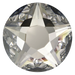 Swarovski Flat Back Crystals Non Hotfix Xirius Star Rose (2100) Crystal Silver Shade - Bluestreak Crystals