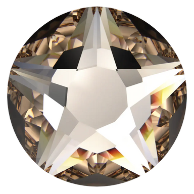 Swarovski Flat Back Crystals Non Hotfix Xirius Star Rose (2100) Light Silk - Bluestreak Crystals