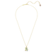 Swarovski Gema Pendant Mixed Cuts Multicoloured Gold-Tone Plated - Bluestreak Crystals