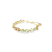Swarovski Gema Tennis Bracelet Mixed Cuts Multicolored Gold-Tone Plated - Bluestreak Crystals