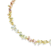 Swarovski Gema Tennis Necklace Mixed Cuts Multicoloured Gold-Tone Plated - Bluestreak Crystals