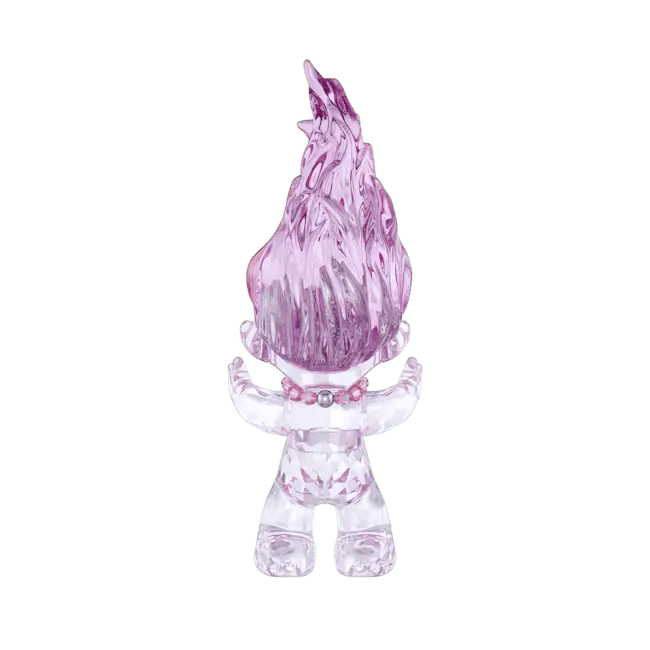 Swarovski Good Luck Troll Pink - Bluestreak Crystals