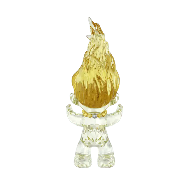Swarovski Good Luck Troll Yellow - Bluestreak Crystals