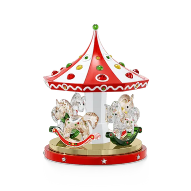 Swarovski Holiday Cheers Carousel - Bluestreak Crystals