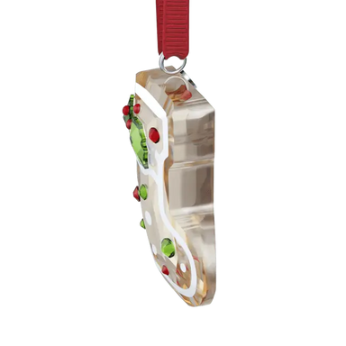 Swarovski Holiday Cheers Gingerbread Stocking Ornament - Bluestreak Crystals