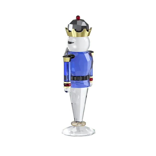 Swarovski Holiday Cheers Nutcracker Blue - Bluestreak Crystals