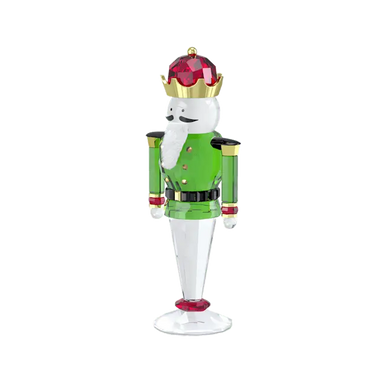 Swarovski Holiday Cheers Nutcracker Large Green - Bluestreak Crystals