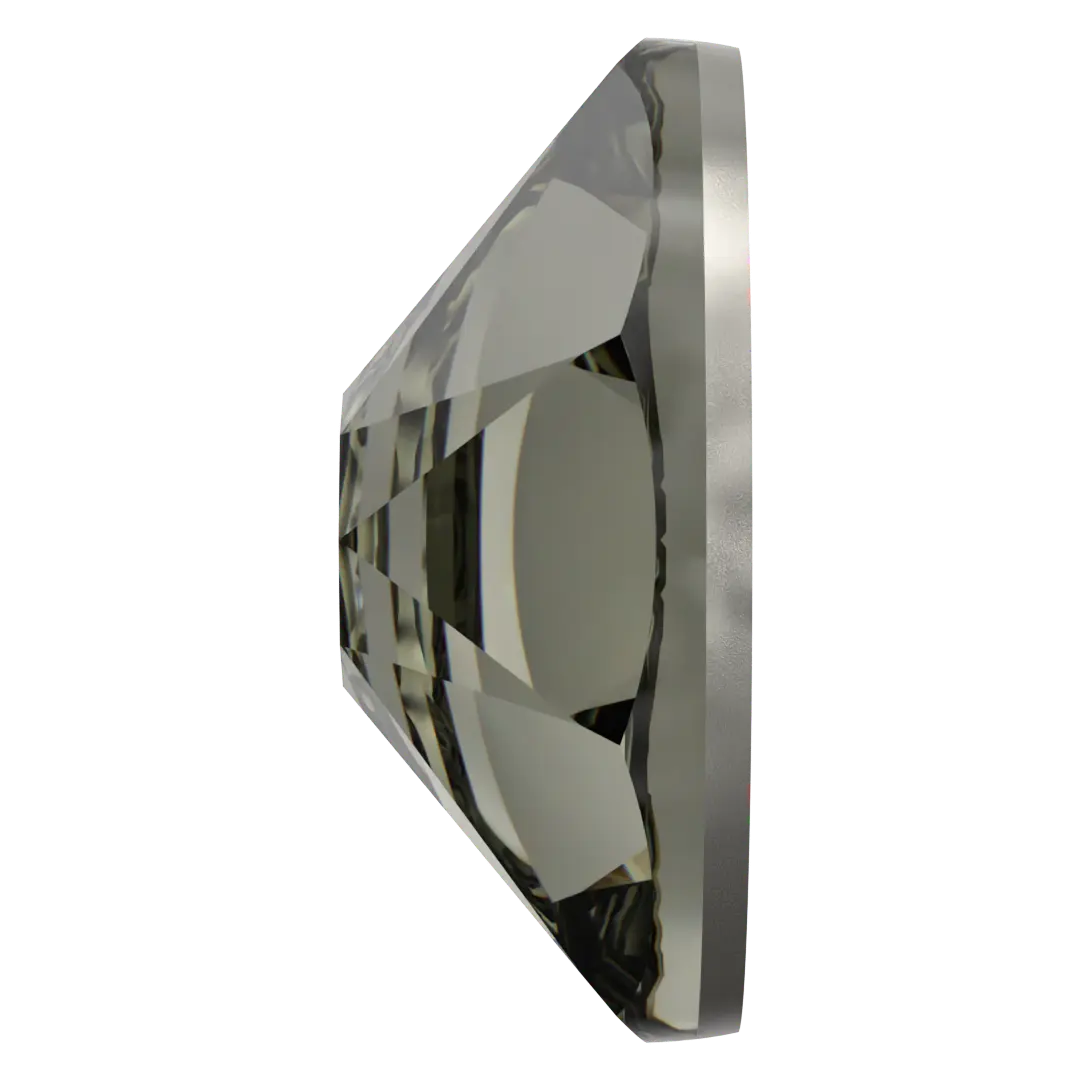 Serinity Flat Back Crystals Non Hotfix (2000, 2058 & 2088) Black Diamond - Bluestreak Crystals