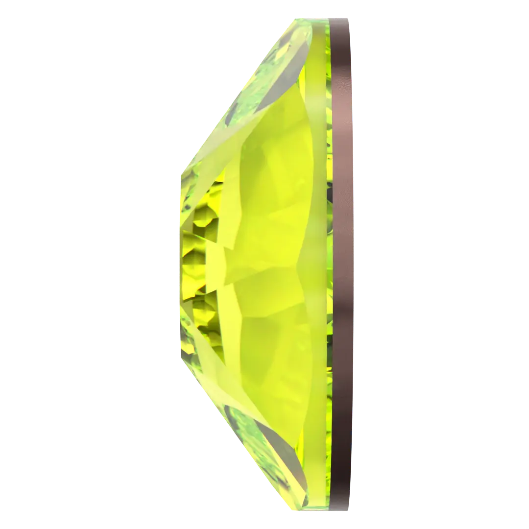 Serinity Flat Back Crystals Non Hotfix (2000, 2058 & 2088) Citrus Green - Bluestreak Crystals