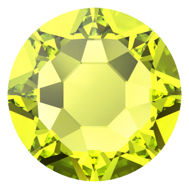 Serinity Flat Back Crystals Non Hotfix (2000, 2058 & 2088) Citrus Green - Bluestreak Crystals