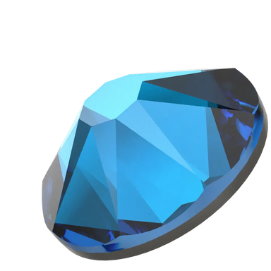 Serinity Flat Back Crystals Non Hotfix (2000, 2058 & 2088) Crystal Bermuda Blue - Bluestreak Crystals