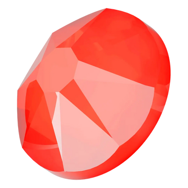 Serinity Flat Back Crystals Non Hotfix (2000, 2058 & 2088) Crystal Electric Orange - Bluestreak Crystals