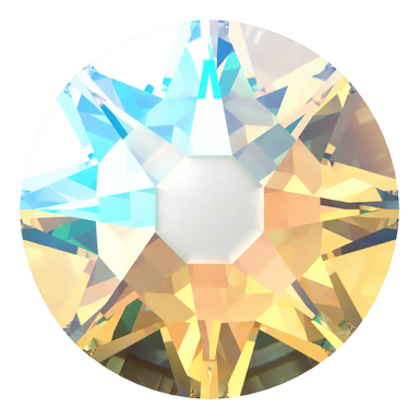 Swarovski Flat Back Crystals Non Hotfix (2000, 2058 & 2088) Crystal Shimmer - Bluestreak Crystals