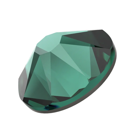 Serinity Flat Back Crystals Non Hotfix (2000, 2058 & 2088) Emerald - Bluestreak Crystals