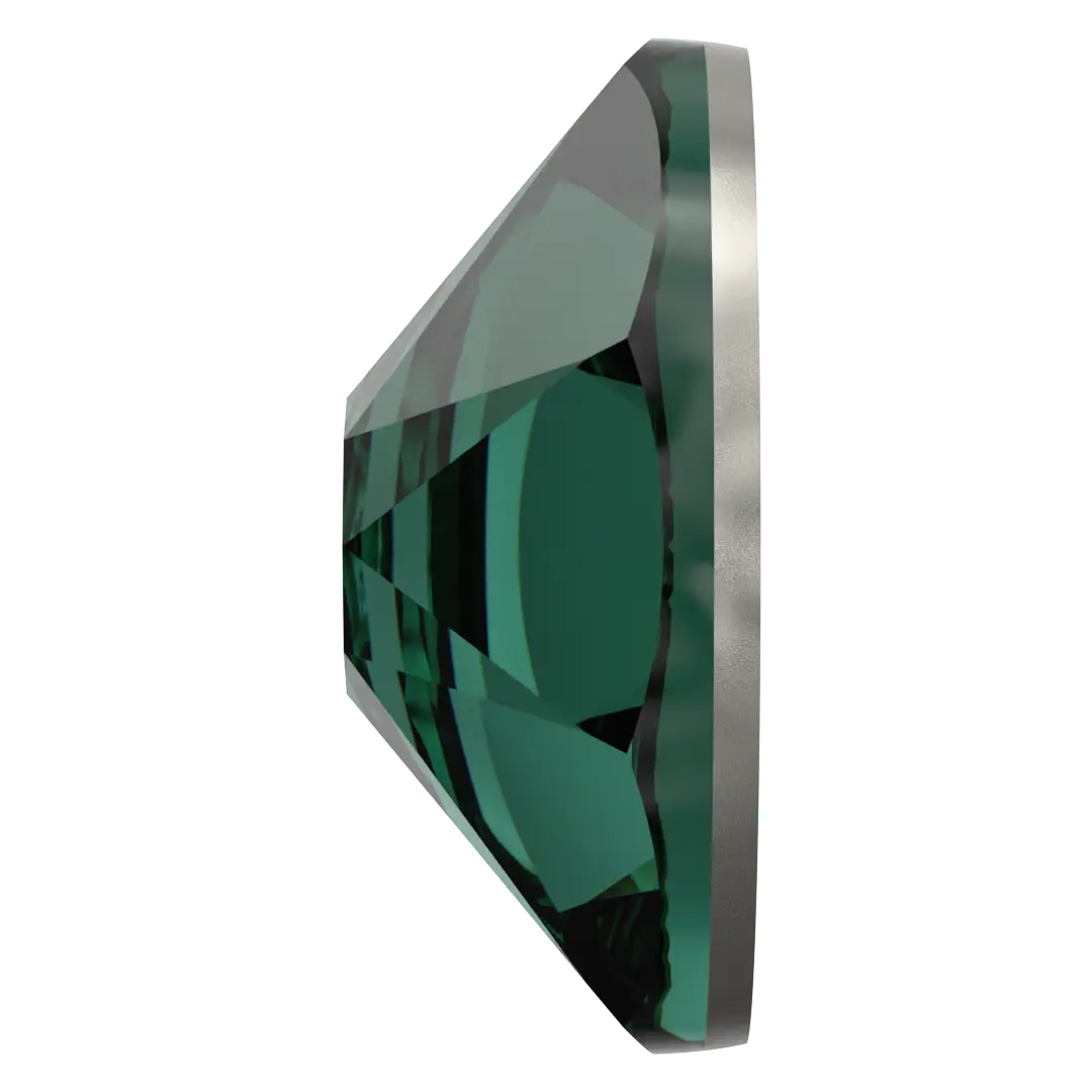 Serinity Flat Back Crystals Non Hotfix (2000, 2058 & 2088) Emerald - Bluestreak Crystals