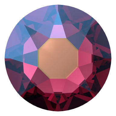 Serinity Flat Back Crystals Non Hotfix (2000, 2058 & 2088) Fuchsia Shimmer - Bluestreak Crystals