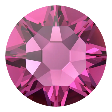 Serinity Flat Back Crystals Non Hotfix (2000, 2058 & 2088) Fuchsia - Bluestreak Crystals