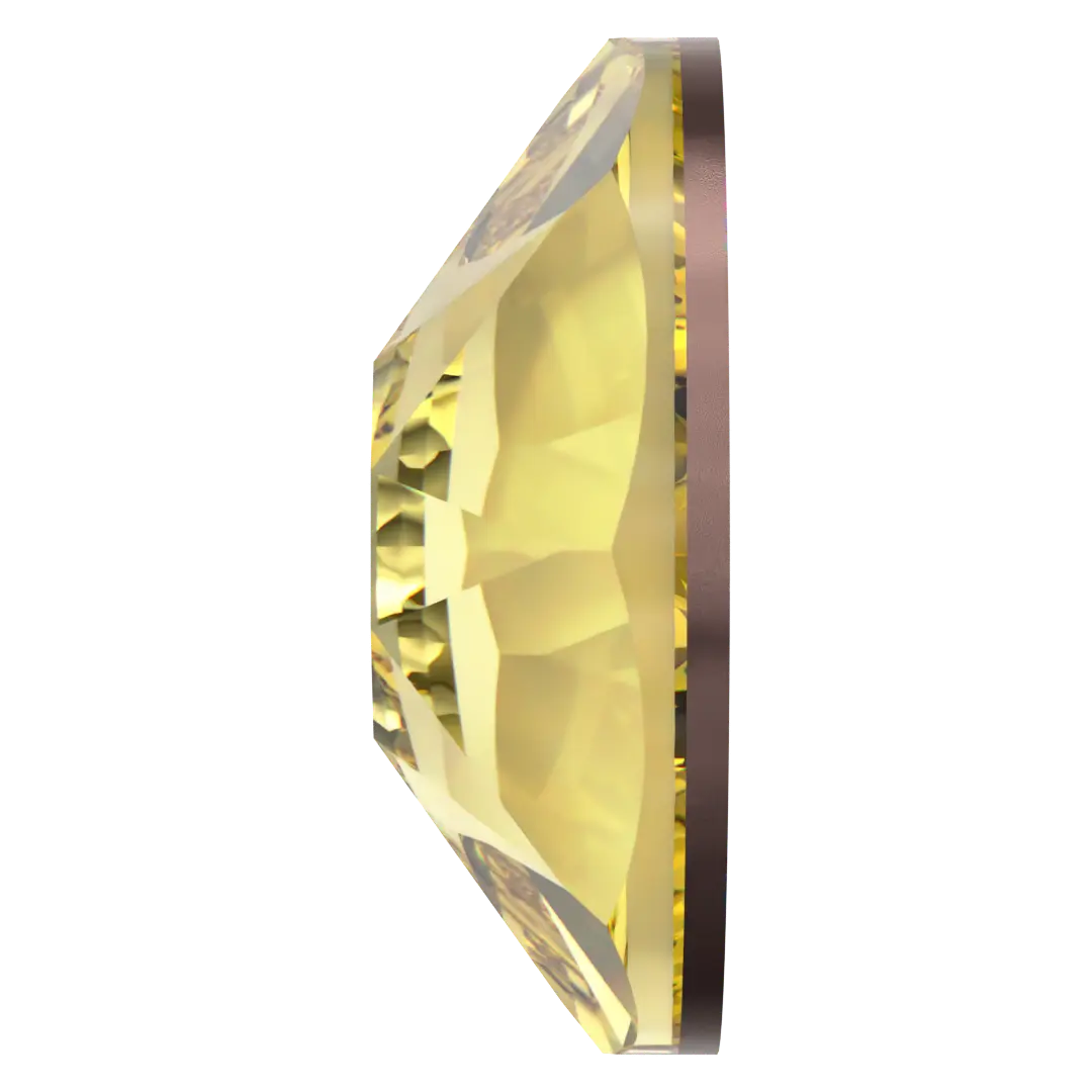 Swarovski Flat Back Crystals Non Hotfix (2000, 2058 & 2088) Jonquil - Bluestreak Crystals