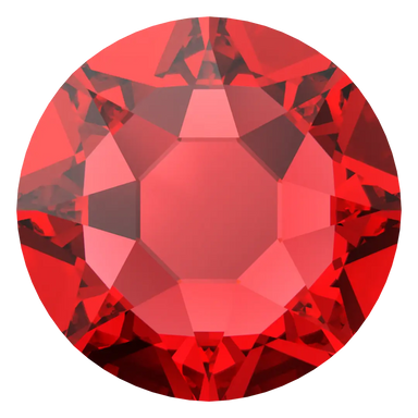 Serinity Flat Back Crystals Non Hotfix (2000, 2058 & 2088) Light Siam - Bluestreak Crystals