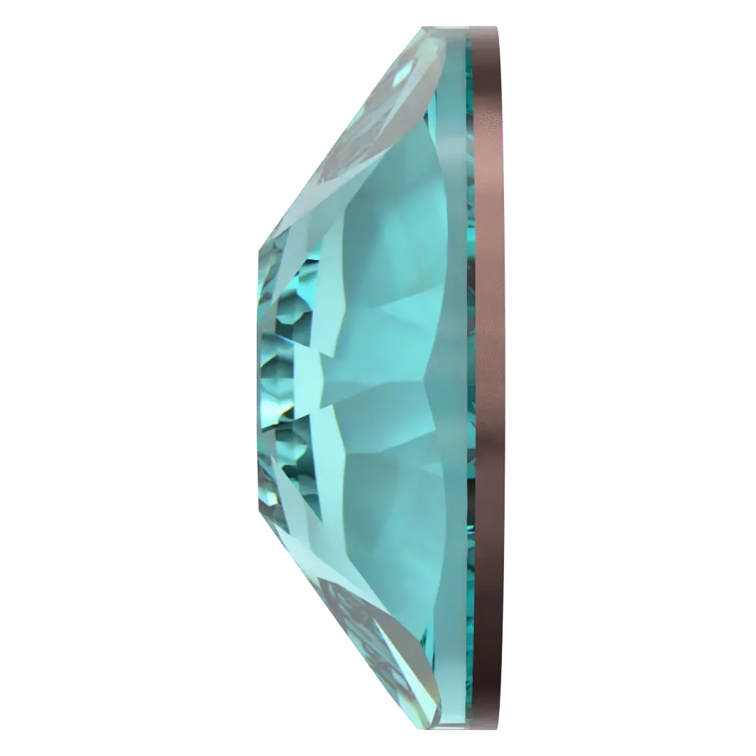 Serinity Flat Back Crystals Non Hotfix (2000, 2058 & 2088) Light Turquoise - Bluestreak Crystals
