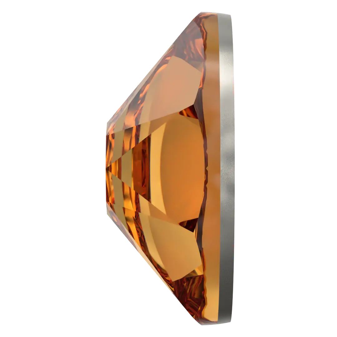 Swarovski Flat Back Crystals Non Hotfix (2000, 2058 & 2088) Topaz - Bluestreak Crystals
