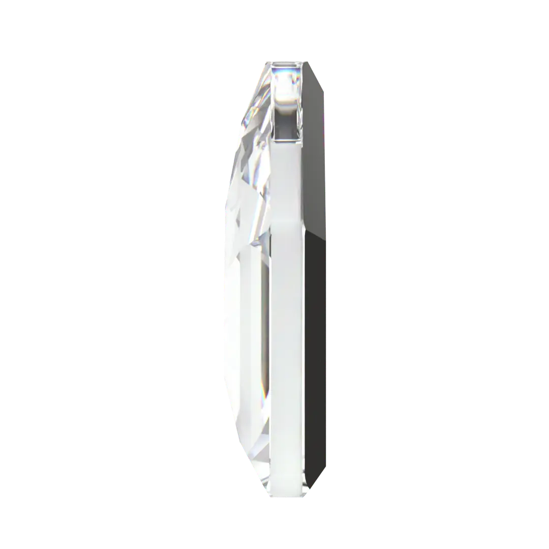 Swarovski Hotfix Flat Back Crystals Concise Pentagon (2775) Crystal - Bluestreak Crystals