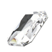 Swarovski Flat Back Crystals Non Hotfix Emerald Cut (2602) Crystal - Bluestreak Crystals