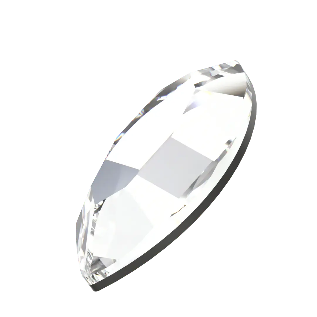 Serinity Flat Back Crystals Non Hotfix Navette (2200) Crystal - Bluestreak Crystals