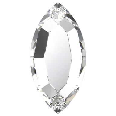 Serinity Flat Back Crystals Non Hotfix Navette (2200) Crystal - Bluestreak Crystals