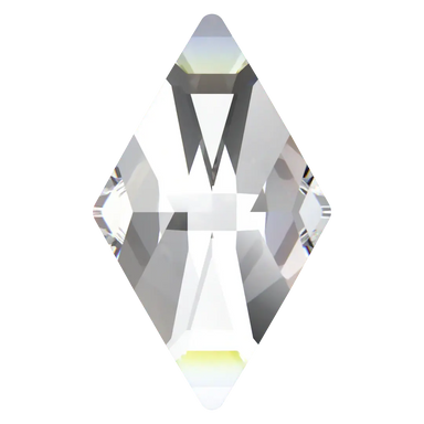 Swarovski Hotfix Flat Back Crystals Rhombus (2709) Crystal - Bluestreak Crystals