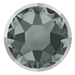 Swarovski Hotfix Flat Back Crystals Rimmed (2078/I) Black Diamond & Crystal Light Chrome - Bluestreak Crystals