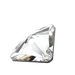 Swarovski Hotfix Flat Back Crystals Rivoli Triangle (2716) Crystal - Bluestreak Crystals