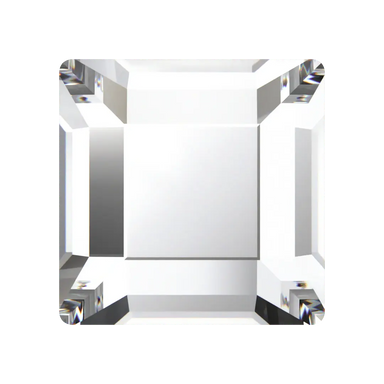 Swarovski Flat Back Crystals Non Hotfix Square (2400) Crystal - Bluestreak Crystals