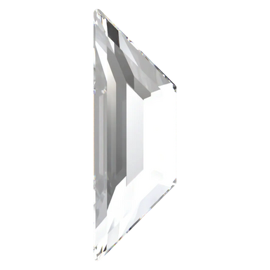 Swarovski Flat Back Crystals Non Hotfix Trapeze (2772) Crystal - Bluestreak Crystals