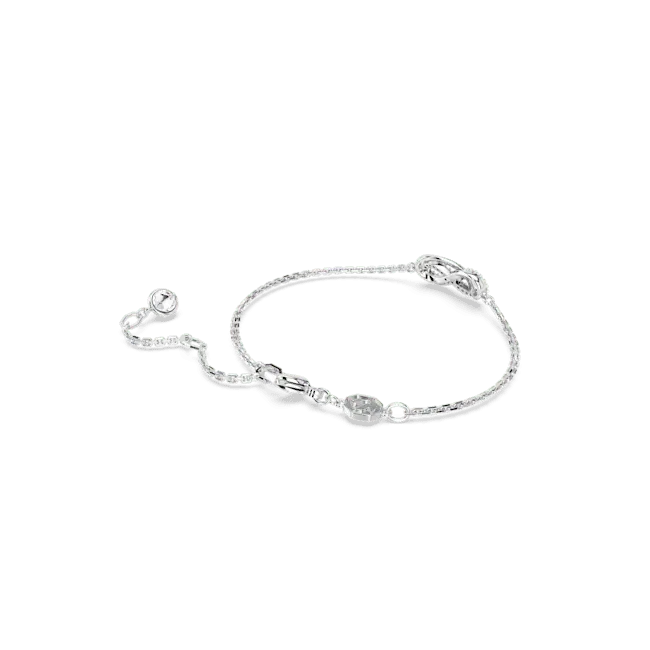 Swarovski Hyperbola Bracelet Infinity White Rhodium Plated - Bluestreak Crystals