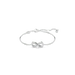 Swarovski Hyperbola Bracelet Infinity White Rhodium Plated - Bluestreak Crystals