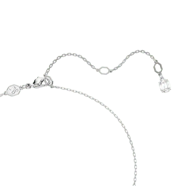 Swarovski Hyperbola Pendant Infinity White Rhodium Plated - Bluestreak Crystals
