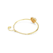 Swarovski Idyllia Bangle Heart Pink Gold-Tone Plated - Bluestreak Crystals