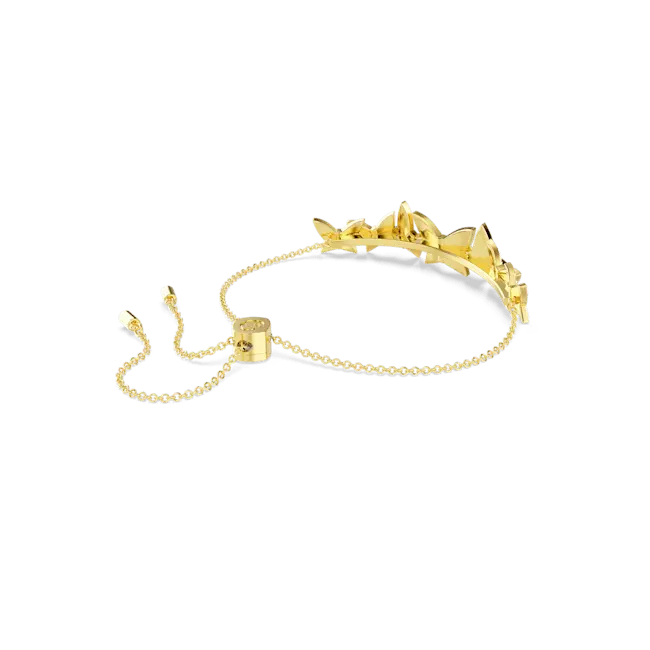 Swarovski Idyllia Lilia Adjustable Bracelet Butterfly White Gold-Tone Plated - Bluestreak Crystals