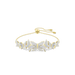 Swarovski Idyllia Lilia Adjustable Bracelet Butterfly White Gold-Tone Plated - Bluestreak Crystals